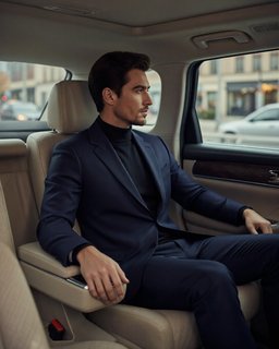 Luxury Car Interior Thinking